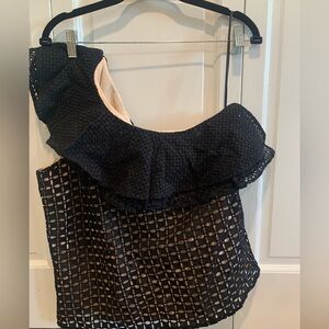 J.Crew one shoulder top